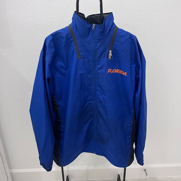 GS Genuine Stuff Men's XL University Of Florida Gators Logo Windbreaker Jacket - Picture 3 of 8